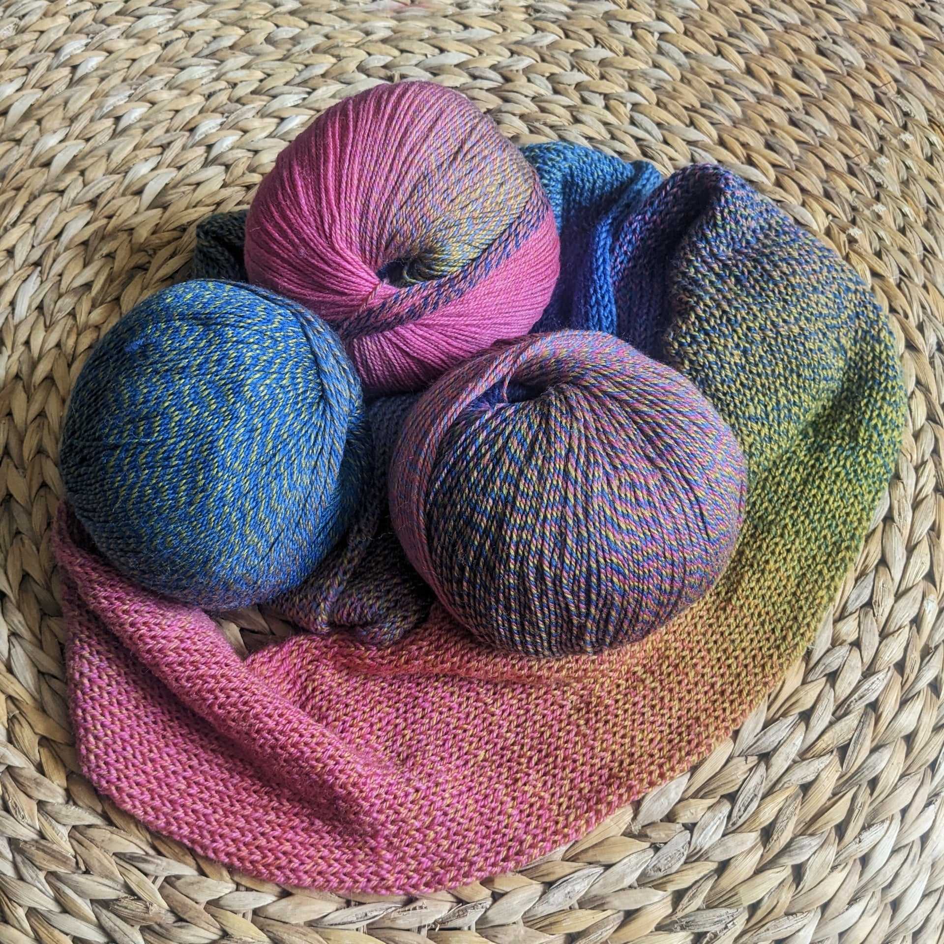 Multicoloured Sock Yarn 4 ply - Image 64