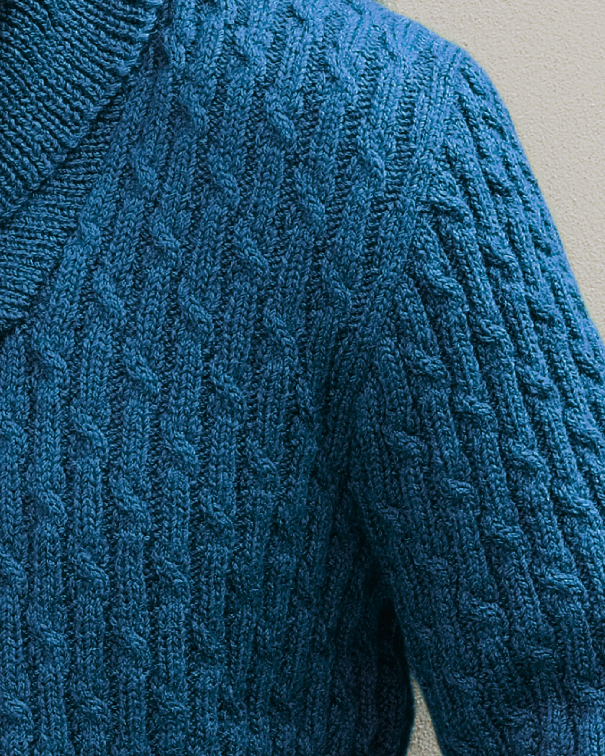 The Callum Cabled Jumper - Men's Knitting Pattern | PT 8724 - Image 4