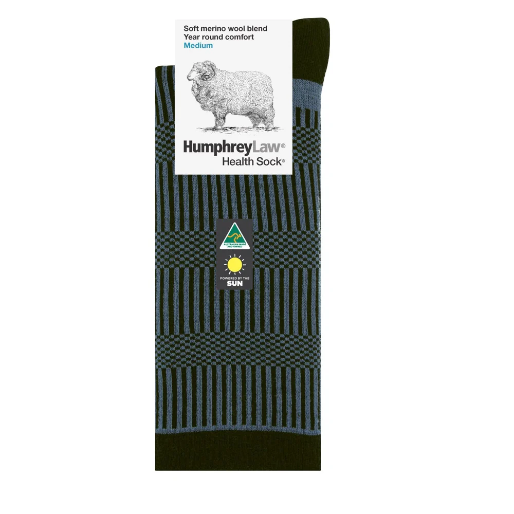 Style CX - The Geometric 65% Fine Merino Wool Men's Sock - Image 4