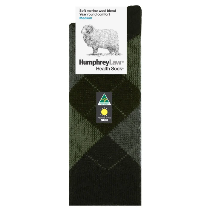 Style CY - The Argyle Wool/Polyester Sock - Image 3