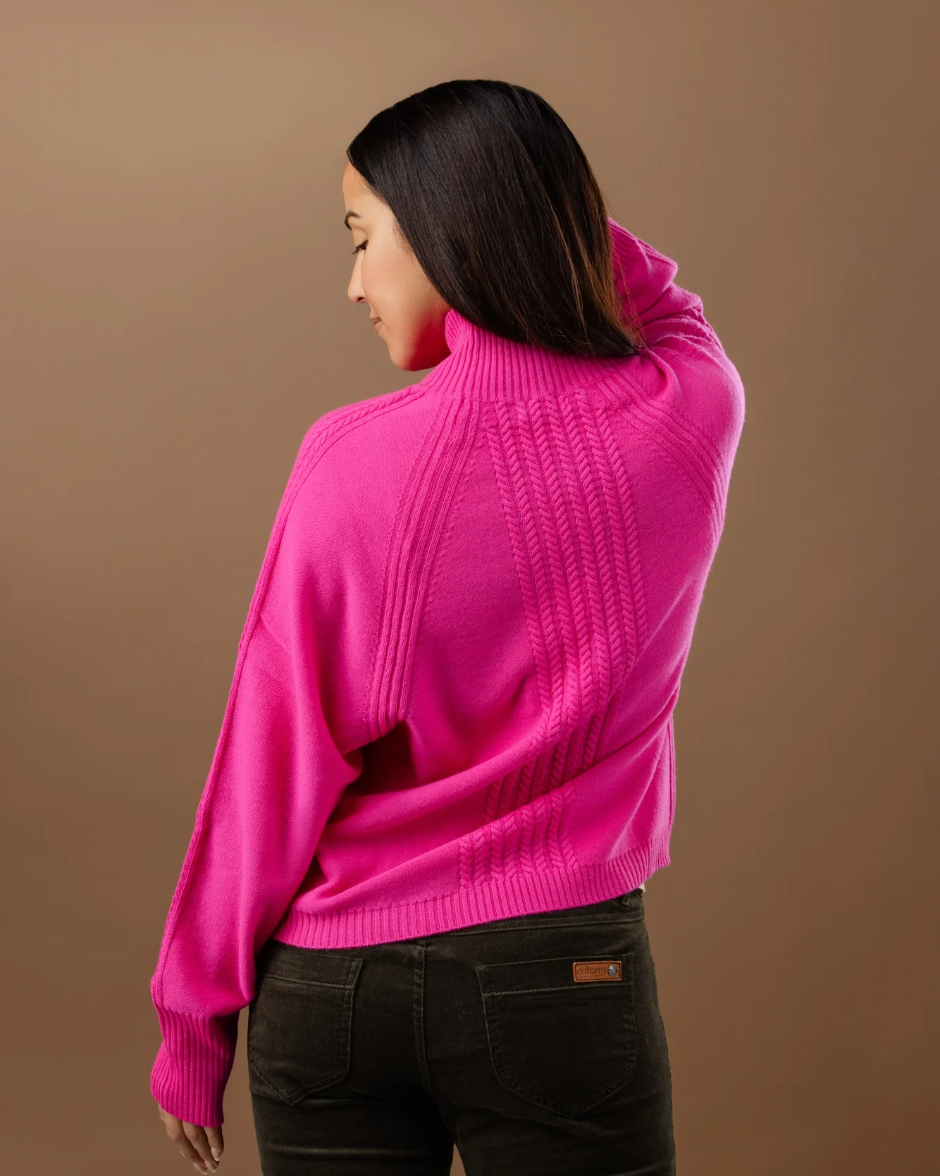 Style DG Funnel Neck Cable Feature Jumper - Image 4