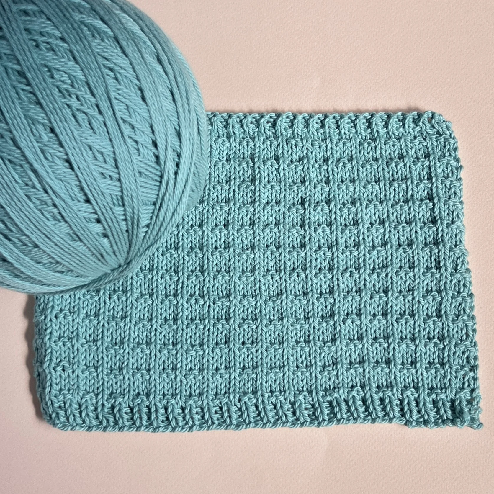 Grid Top in Cotton - Ladies Knitting Pattern | PT 8161 - Image 3