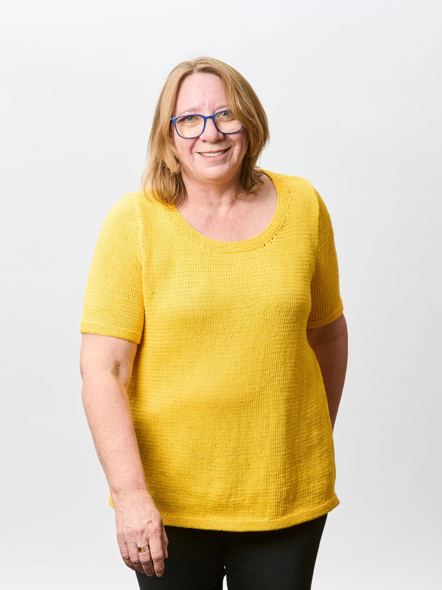 The Jessica Tee - Adult Knitting Pattern | PT 8674 - Image 5