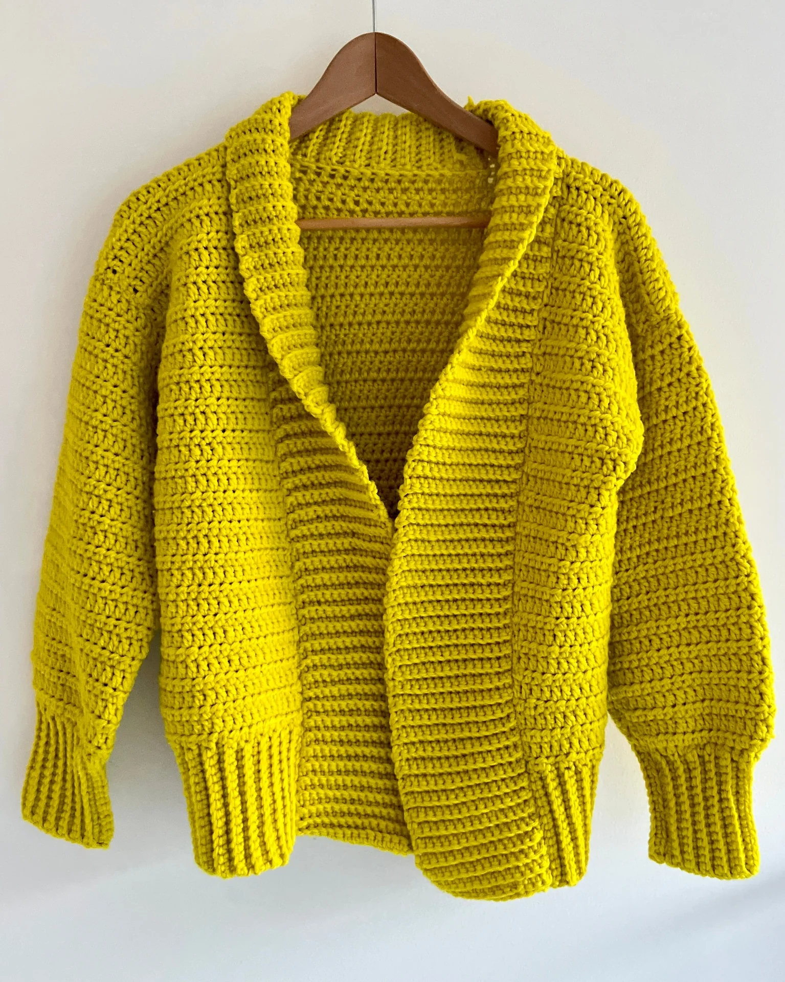 The Eva Crochet Cardigan - Chunky Yarn - Adult Crochet Pattern | PT 8695 - Image 7