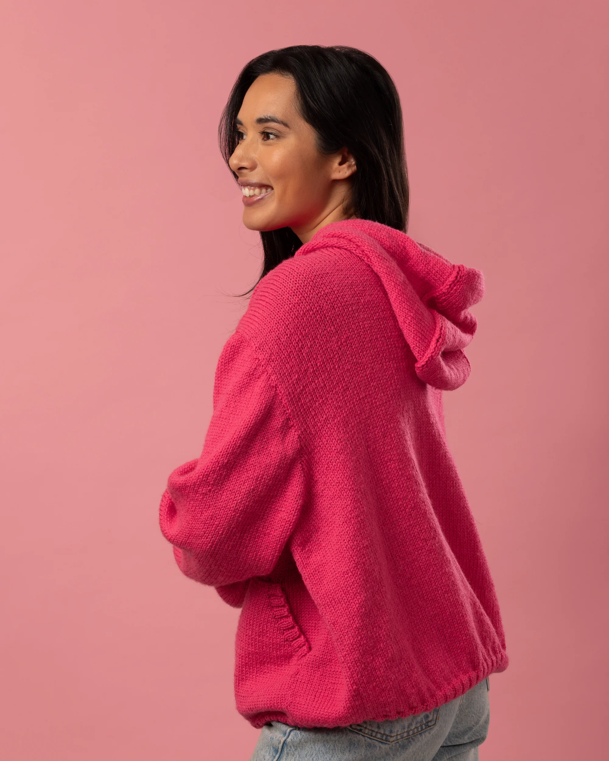The Harper Hoodie - Adults Knitting Pattern | PT 8725 - Image 3