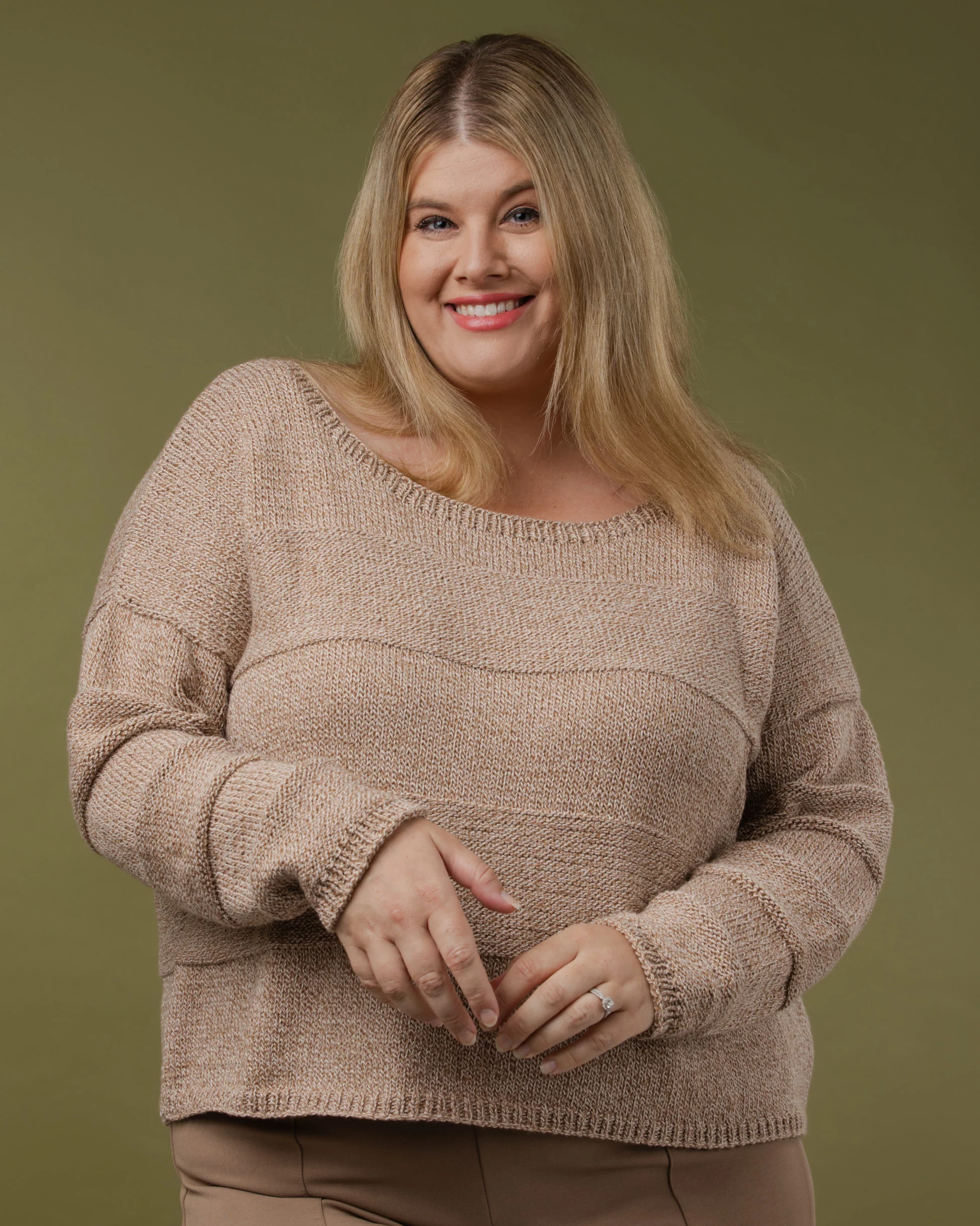 The Nadia Jumper - Women's Knitting Pattern | PT 8732 - Image 6